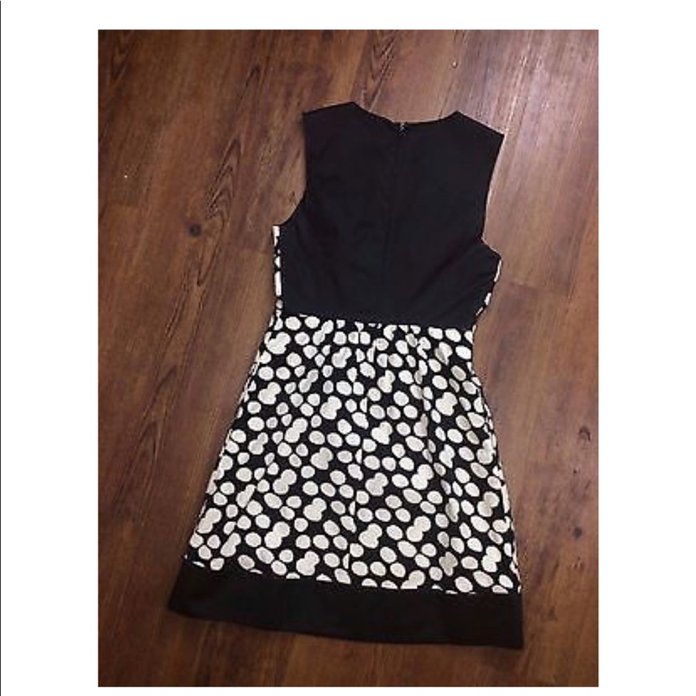 Anthropologie by LEIFNOTES Black & White Dress 0 - Picture 4 of 5